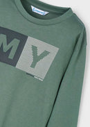 Long Sleeve Basic T-Shirt - Fir