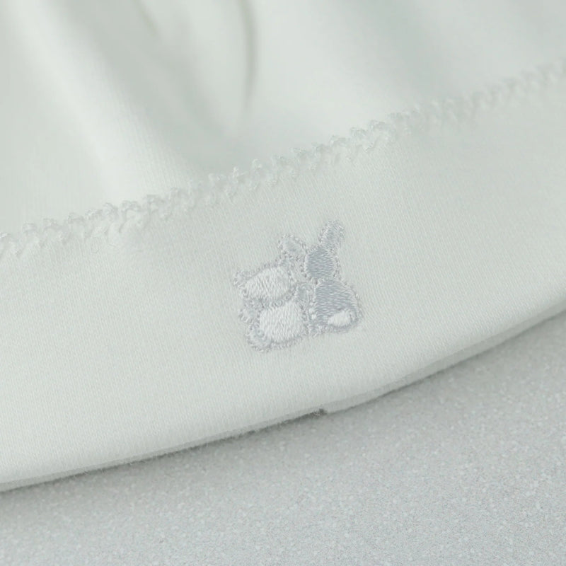 All In One Yoke & Hat - White