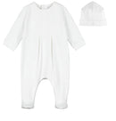 All In One Yoke & Hat - White