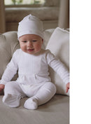 All In One Yoke & Hat - White