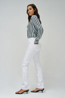 Push In Secret Slim Jeans - White