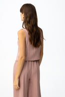AugustaC Waistcoat - Mellow Rose