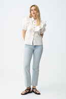 Megan130 Straight Jean - Blue