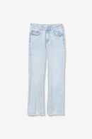 Megan130 Straight Jean - Blue