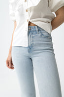 Megan130 Straight Jean - Blue