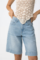 Doja4 Denim Shorts - Blue