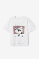 Spoink Placement Print T-Shirt - White