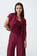 Cookie1C Button Shirt - Fuchsia Red