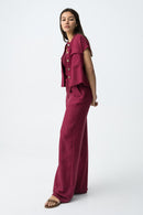 Cookie 1B Trouser - Fuchsia Red