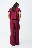 Cookie 1B Trouser - Fuchsia Red