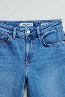 True Cropped Slim Jean - Blue