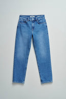 True Cropped Slim Jean - Blue