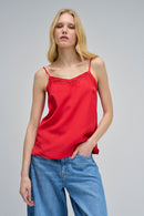 Spaghetti Vest - Red