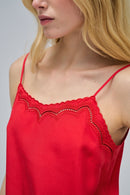 Spaghetti Vest - Red