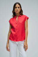 Sleeveless Shirt - Red