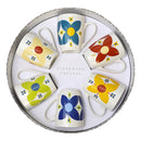 Star Flower Set of 6 Mugs