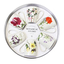 Botanical Studio Set of 6 Mugs in Hatbox