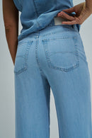 Wide Leg Jeans - Blue