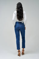 Secret Cropped Slim Jean - Blue