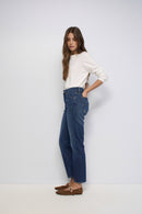 True Cropped Slim Jean - Blue