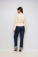Flap Pocket Jacket - Beige