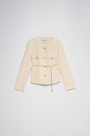 Flap Pocket Jacket - Beige