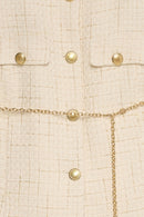 Flap Pocket Jacket - Beige