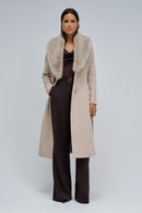 Long Coat - Medium Beige