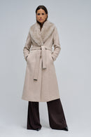 Long Coat - Medium Beige