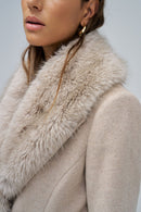 Long Coat - Medium Beige