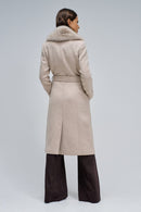 Long Coat - Medium Beige