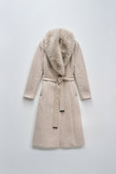 Long Coat - Medium Beige