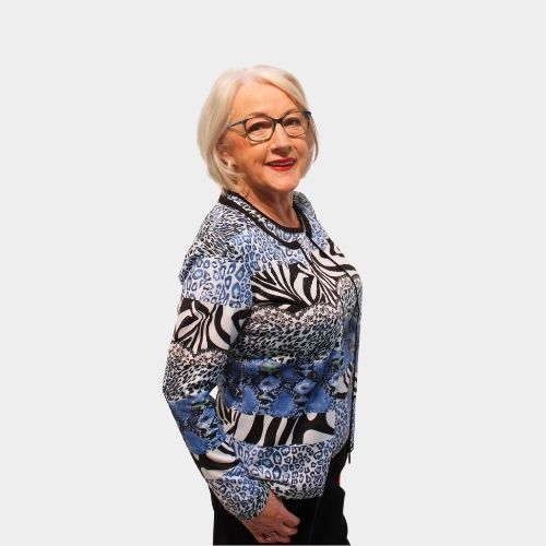 Print Twinset - Blue