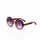 Monica Round Sunglasses - Havana Pink