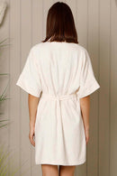 Shawl Robe - Cream