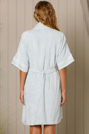 Shawl Robe - Sky Blue