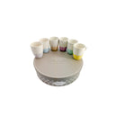 Petals Set of 6 Mugs