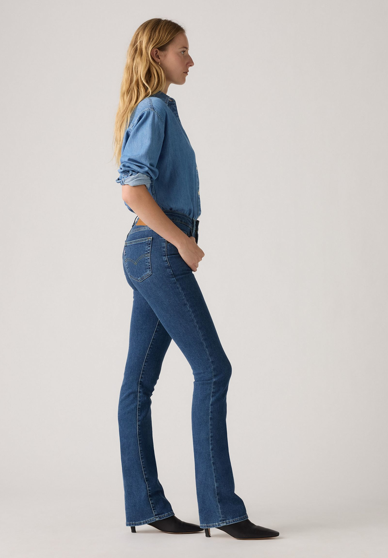 725 High Rise Bootcut Jean - Triangle Exploration