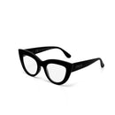 Claudia Big Cat Eye Reading Glasses - Black 1.5