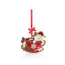 Sparkle Decoration - Snowman in Teacup