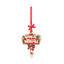 Sparkle Decoration - North Pole Sign