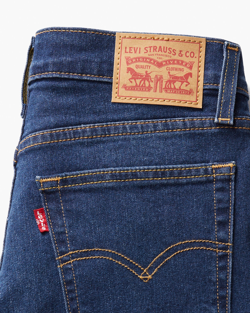 724 High Rise Straight - Chelsea Carbom