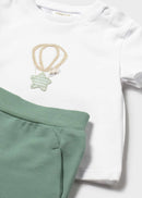 3 Piece Tracksuit Set - Moss