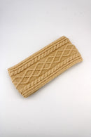 Cable Headband - Beige