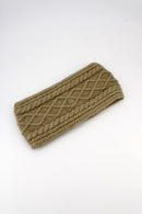 Cable Headband - Khaki