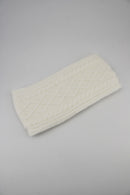 Cable Headband - White