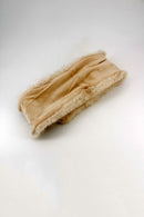 Fur Headband - Beige