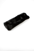Fur Headband - Black
