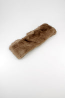 Fur Headband - Light Brown