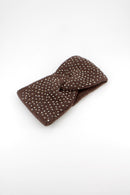 Applique Headband - Brown